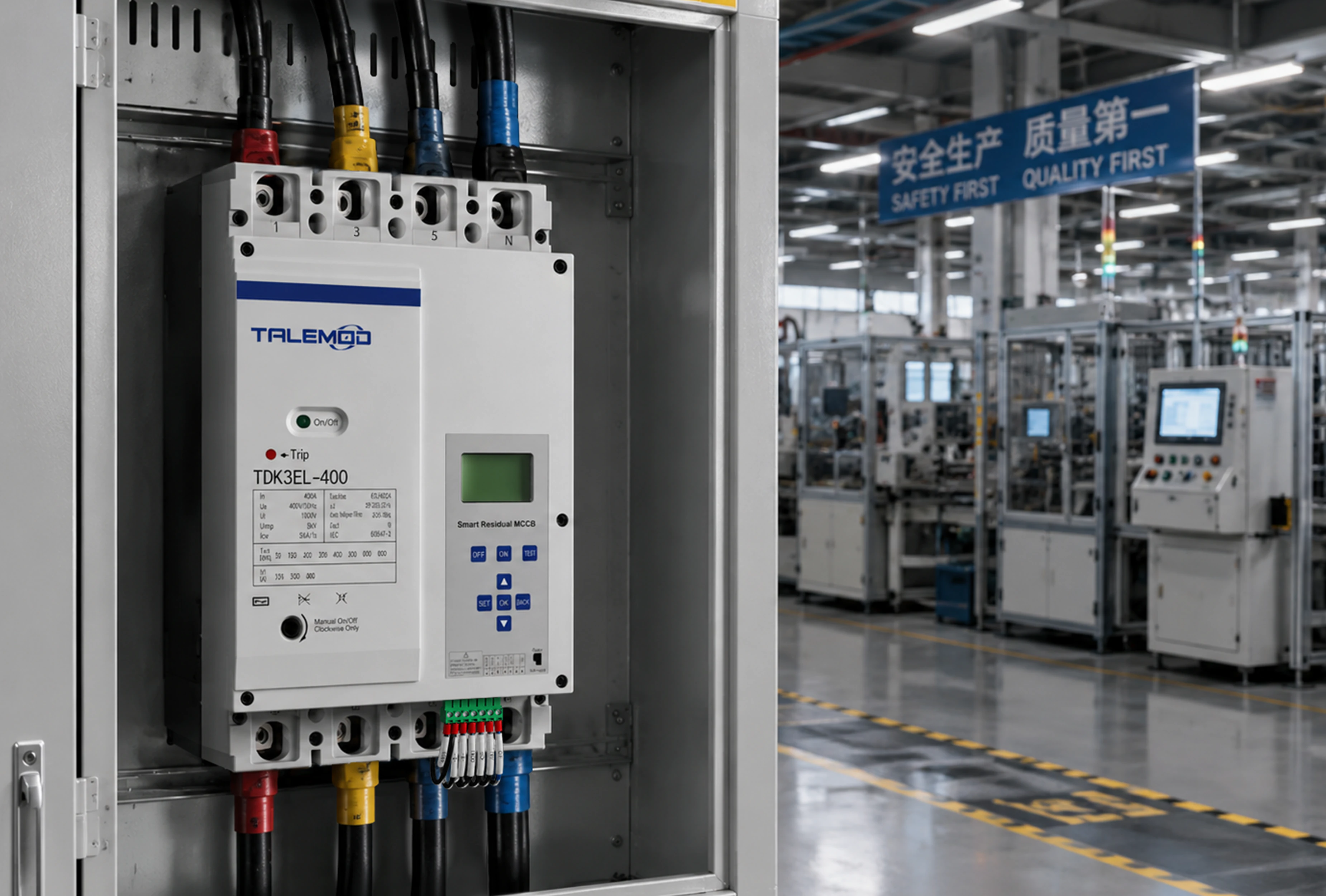 Industrial power system application preview for solutions page