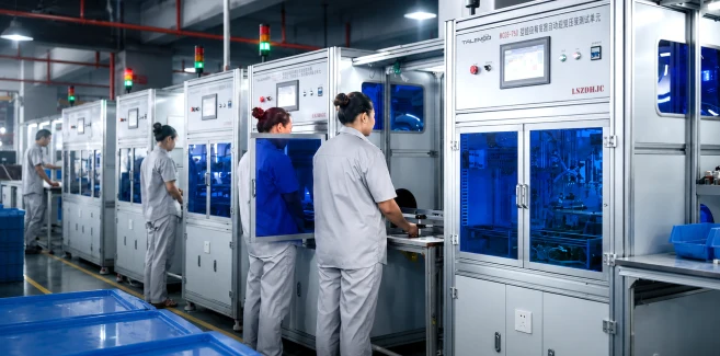 Automated electrical product assembly line