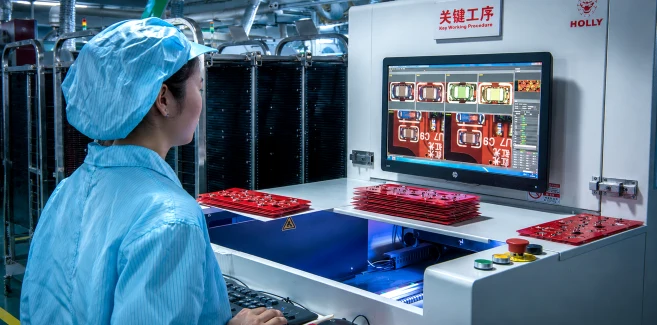 Visual inspection of electrical product components
