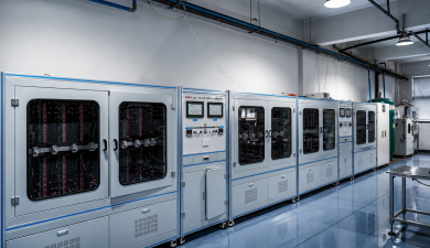 Temperature rise testing equipment in the laboratory